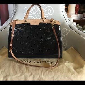 LOUIS Vuitton Brea MM Terre D Ombré Tote